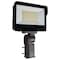 Nuvo LED Floodlight / BP Photocell - CCT Select 3/4/5K Watt Adjust 100/125/150W Color/PowerQuick Bronze 65/543 - alternate 1